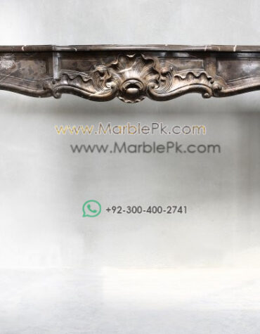 Antique Marble Fireplace  mpk-fp-Ant41 Antique Marble Fireplaces Design Stairs & Kitchen Countertops in Lahore