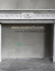 Antique Marble Fireplace  mpk-fp-Ant40 Antique Marble Fireplaces Design Stairs & Kitchen Countertops in Lahore