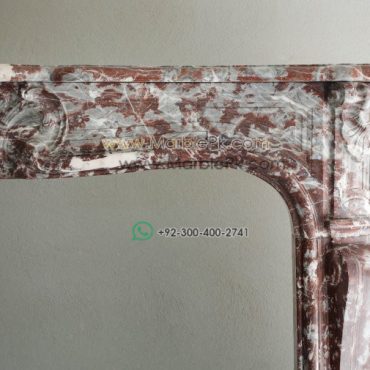 Antique Marble Fireplace  mpk-fp-Ant6 Antique Marble Fireplaces Design Stairs & Kitchen Countertops in Lahore