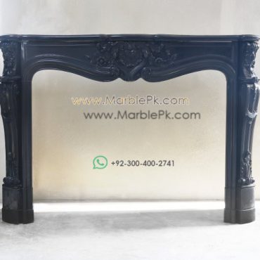 Antique Marble Fireplace  mpk-fp-Ant37 Antique Marble Fireplaces Design Stairs & Kitchen Countertops in Lahore