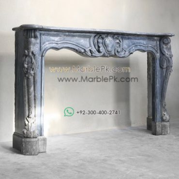 Antique Marble Fireplace  mpk-fp-Ant36 Antique Marble Fireplaces Design Stairs & Kitchen Countertops in Lahore