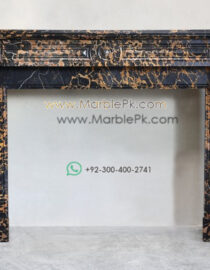 Antique Marble Fireplace  mpk-fp-Ant26 Antique Marble Fireplaces Design Stairs & Kitchen Countertops in Lahore