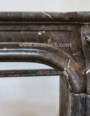 Antique Marble Fireplace  mpk-fp-Ant23 Antique Marble Fireplaces Design Stairs & Kitchen Countertops in Lahore