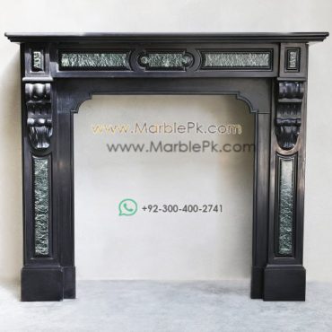 Antique Marble Fireplace  mpk-fp-Ant20 Antique Marble Fireplaces Design Stairs & Kitchen Countertops in Lahore