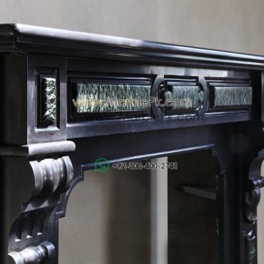 Antique Marble Fireplace  mpk-fp-Ant20 Antique Marble Fireplaces Design Stairs & Kitchen Countertops in Lahore