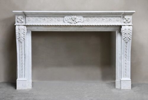 Antique Marble Fireplace  mpk-fp-Ant19 Antique Marble Fireplaces Design Stairs & Kitchen Countertops in Lahore