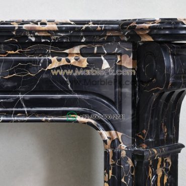 Antique Marble Fireplace  mpk-fp-Ant15 Antique Marble Fireplaces Design Stairs & Kitchen Countertops in Lahore