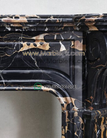 Antique Marble Fireplace  mpk-fp-Ant15 Antique Marble Fireplaces Design Stairs & Kitchen Countertops in Lahore