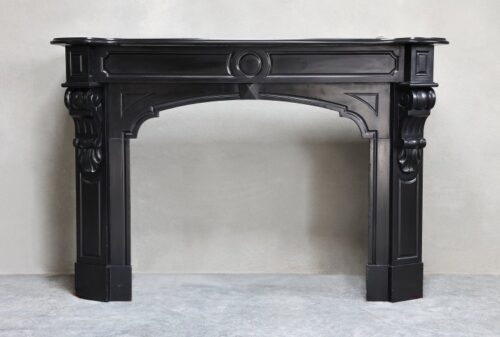 Antique Marble Fireplace  mpk-fp-Ant14 Antique Marble Fireplaces Design Stairs & Kitchen Countertops in Lahore