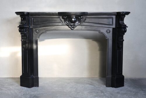 Antique Marble Fireplace  mpk-fp-Ant13 Antique Marble Fireplaces Design Stairs & Kitchen Countertops in Lahore