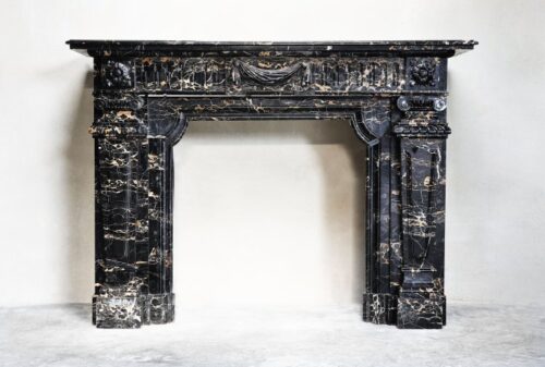 Antique Marble Fireplace  mpk-fp-Ant12 Antique Marble Fireplaces Design Stairs & Kitchen Countertops in Lahore