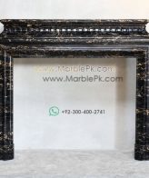Antique Marble Fireplace  mpk-fp-Ant11 Antique Marble Fireplaces Design Stairs & Kitchen Countertops in Lahore