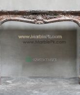 Antique Marble Fireplace  mpk-fp-Ant10 Antique Marble Fireplaces Design Stairs & Kitchen Countertops in Lahore
