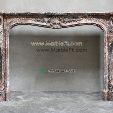 Antique Marble Fireplace  mpk-fp-Ant10 Antique Marble Fireplaces Design Stairs & Kitchen Countertops in Lahore