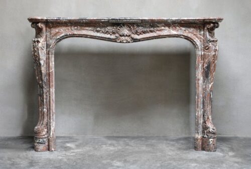 Antique Marble Fireplace  mpk-fp-Ant10 Antique Marble Fireplaces Design Stairs & Kitchen Countertops in Lahore