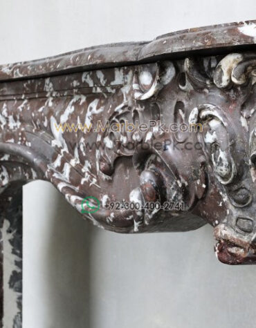 Antique Marble Fireplace  mpk-fp-Ant8 Antique Marble Fireplaces Design Stairs & Kitchen Countertops in Lahore