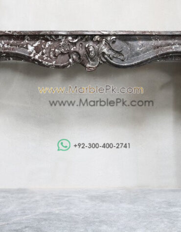 Antique Marble Fireplace  mpk-fp-Ant8 Antique Marble Fireplaces Design Stairs & Kitchen Countertops in Lahore