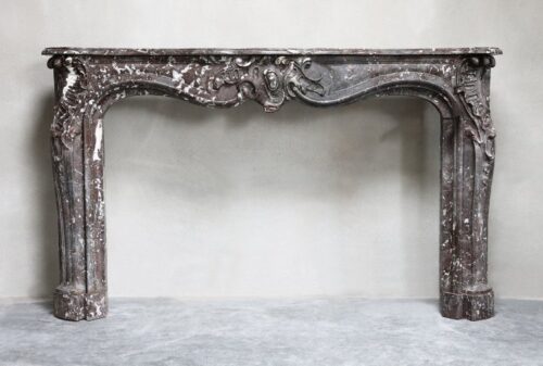 Antique Marble Fireplace  mpk-fp-Ant8 Antique Marble Fireplaces Design Stairs & Kitchen Countertops in Lahore