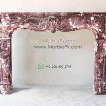 Antique Marble Fireplace  mpk-fp-Ant5 Antique Marble Fireplaces Design Stairs & Kitchen Countertops in Lahore