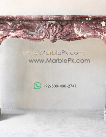 Antique Marble Fireplace  mpk-fp-Ant5 Antique Marble Fireplaces Design Stairs & Kitchen Countertops in Lahore