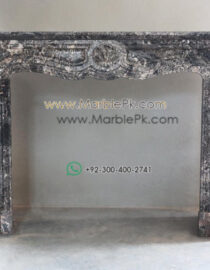 Antique Marble Fireplace  mpk-fp-Ant70 Antique Marble Fireplaces Design Stairs & Kitchen Countertops in Lahore