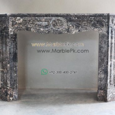 Antique Marble Fireplace  mpk-fp-Ant70 Antique Marble Fireplaces Design Stairs & Kitchen Countertops in Lahore