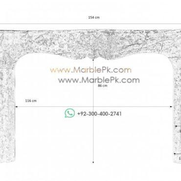 Antique Marble Fireplace  mpk-fp-Ant69 Antique Marble Fireplaces Design Stairs & Kitchen Countertops in Lahore