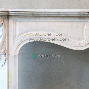 Antique Marble Fireplace  mpk-fp-Ant65 Antique Marble Fireplaces Design Stairs & Kitchen Countertops in Lahore