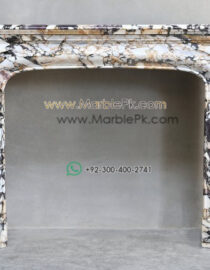 Antique Marble Fireplace  mpk-fp-Ant62 Antique Marble Fireplaces Design Stairs & Kitchen Countertops in Lahore