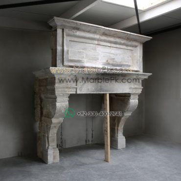 King Size Marble Fireplace Mantel mpk-fp-K2 King Size Marble Fireplace Mantel Design Stairs & Kitchen Countertops in Lahore