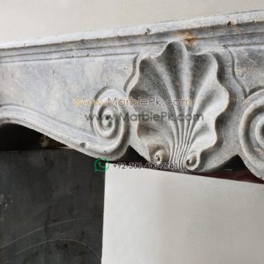 Ancient Royal Marble Fireplace Mantel  mpk-fp-Ar7 Ancient Royal Marble Fireplace Mantel Design Stairs & Kitchen Countertops in Lahore