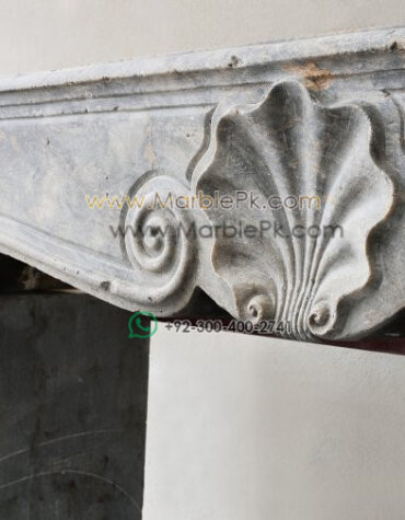 Ancient Royal Marble Fireplace Mantel  mpk-fp-Ar7 Ancient Royal Marble Fireplace Mantel Design Stairs & Kitchen Countertops in Lahore