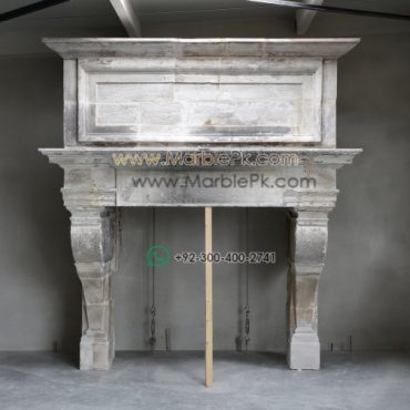 King Size Marble Fireplace Mantel mpk-fp-K2 King Size Marble Fireplace Mantel Design Stairs & Kitchen Countertops in Lahore