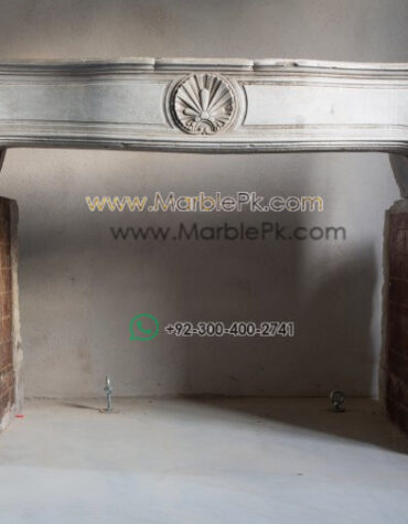 Ancient Royal Marble Fireplace Mantel  mpk-fp-Ar3 Ancient Royal Marble Fireplace Mantel Design Stairs & Kitchen Countertops in Lahore