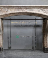Ancient Royal Marble Fireplace Mantel  mpk-fp-Ar2 Ancient Royal Marble Fireplace Mantel Design Stairs & Kitchen Countertops in Lahore