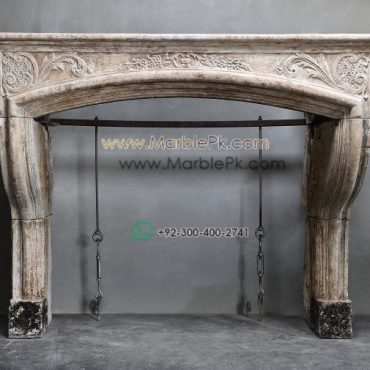 Ancient Royal Marble Fireplace Mantel  mpk-fp-Ar2 Ancient Royal Marble Fireplace Mantel Design Stairs & Kitchen Countertops in Lahore