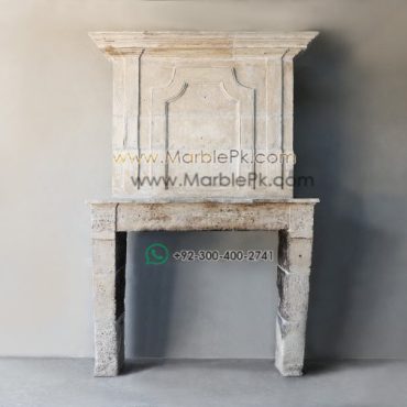 King Size Marble Fireplace Mantel mpk-fp-K3 King Size Marble Fireplace Mantel Design Stairs & Kitchen Countertops in Lahore