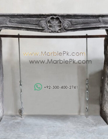 Ancient Royal Marble Fireplace Mantel  mpk-fp-Ar6 Ancient Royal Marble Fireplace Mantel Design Stairs & Kitchen Countertops in Lahore
