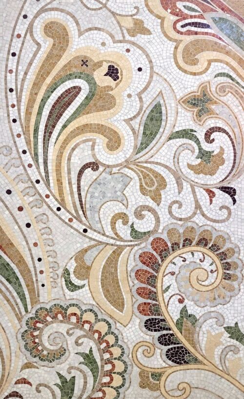 Marble Marble Mosaic Art - Floral : mpk-F031 Designs/