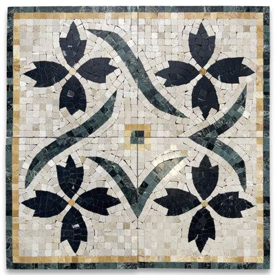 Natural Stone Mosaic Art 13 Mosaic Art Marble Floor Marble Floor Designs