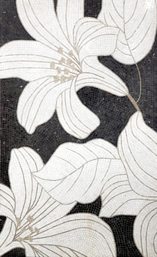 Marble Marble Mosaic Art - Floral : mpk-F031 Designs/
