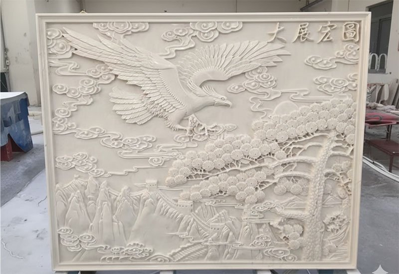 Marble CNC Engraving - Stone engraving landscap pakistan