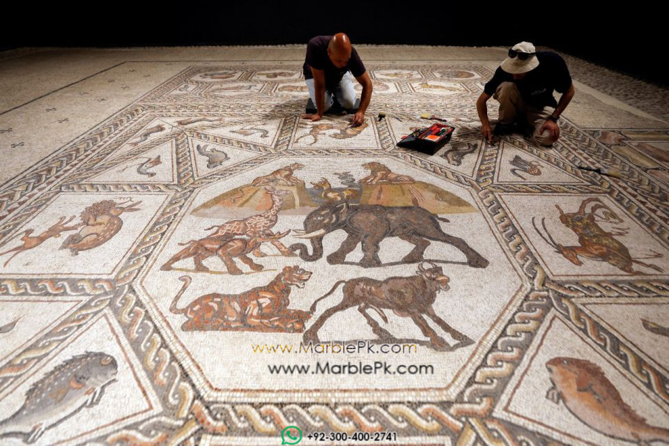 Natural Stone Mosaic Art 18 Marble Natural Stone Mosaic Art Designs/