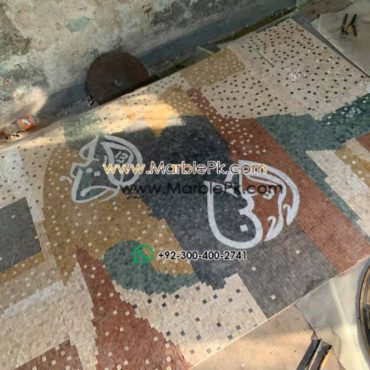 Islamic Mosaic Art Calligraphy - Asma al husna اسماء الحسنى islamic mosaic calligraphy mpk