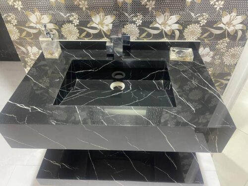 Modern Marble Bath Vanity Sink - Ceramic tile bath vanity mpk 527