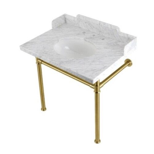 Modern Marble Bath Vanity Sink - Contemporary bath vanity mpk 423