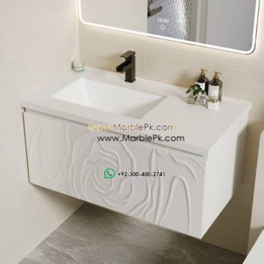 Modern Marble Bath Vanity Sink - Contemporary bath vanity mpk 425