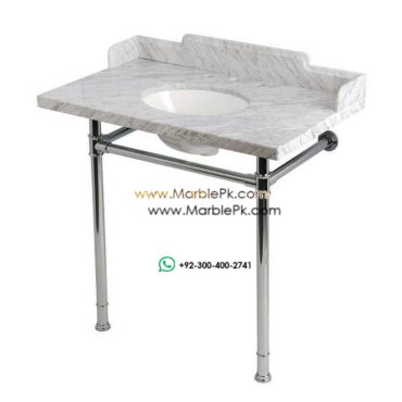 Modern Marble Bath Vanity Sink - Contemporary bath vanity mpk 426