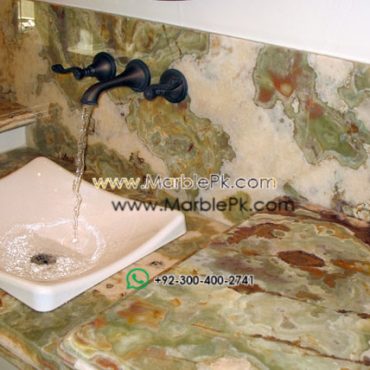 Modern Marble Bath Vanity Sink - Contemporary bath vanity mpk 427