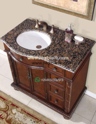 Modern Marble Bath Vanity Sink - Contemporary bath vanity mpk 428